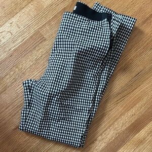 Black and White checkered Business Pants